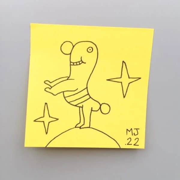 Post-it Thoughts by Matt Jones