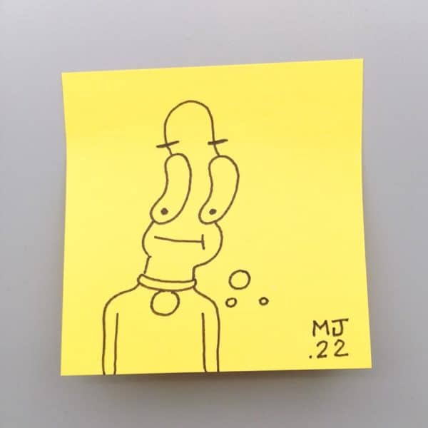 Post-it Thoughts by Matt Jones
