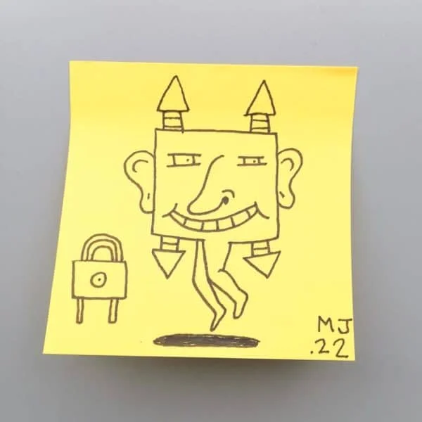 Post-it Thoughts by Matt Jones