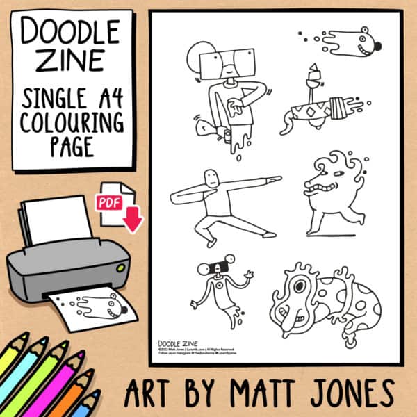Doodle Zine by Matt Jones