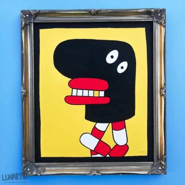 Painting by Matt Jones aka Lunartik