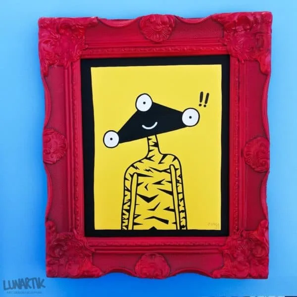 Painting by Matt Jones aka Lunartik