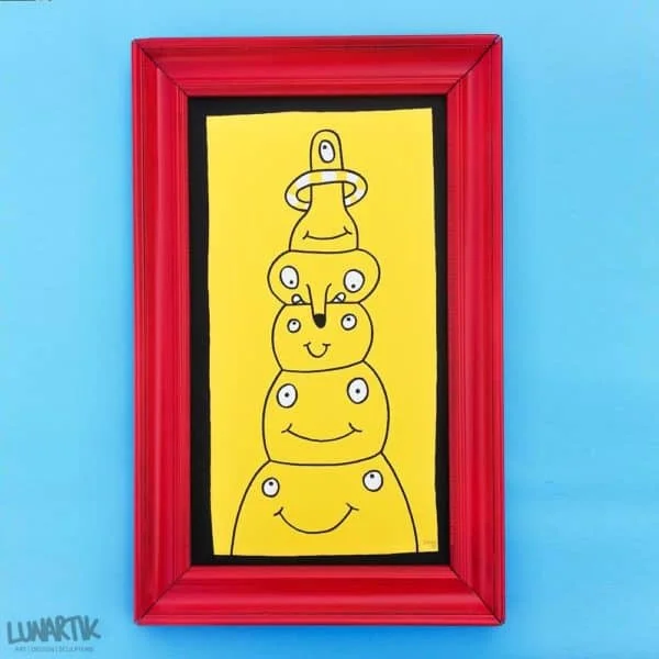 Painting by Matt Jones aka Lunartik