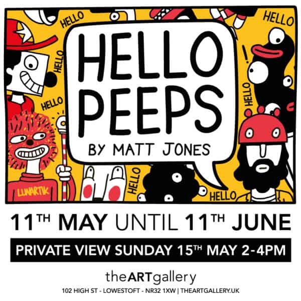 HELLO PEEPS by Matt Jones