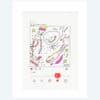#Doodlegram A5 Riso Print + Hand Drawn Doodle by Matt Jones