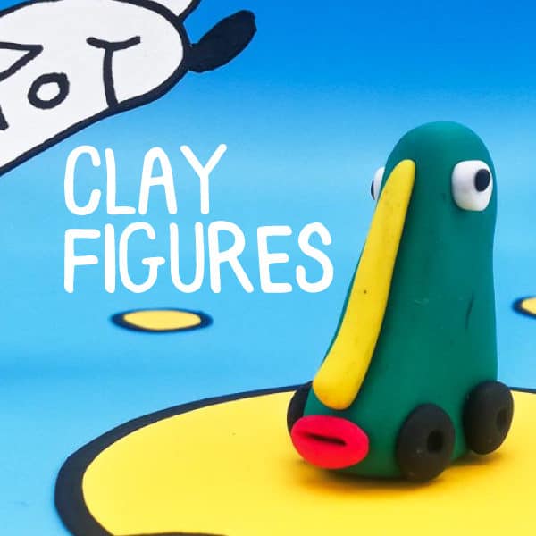 Doodlings Clay Figures