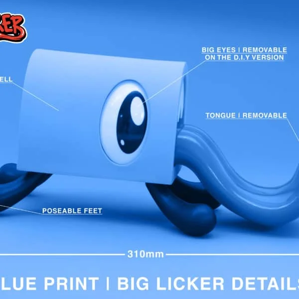The Big Licker by Matt Jones Lunartik