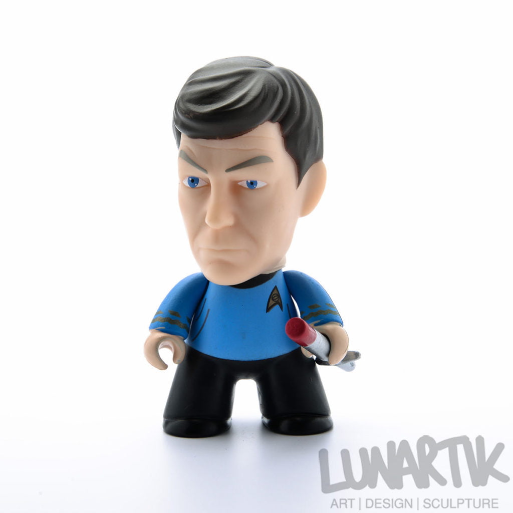 Star Trek Bones Signed 3″ Titans Artist Proof Figure Lunartik