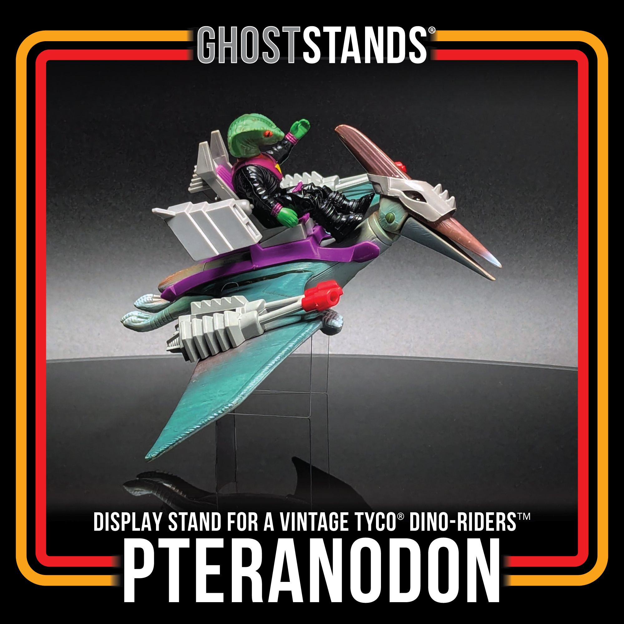 DINO-RIDERS GHOST STANDS