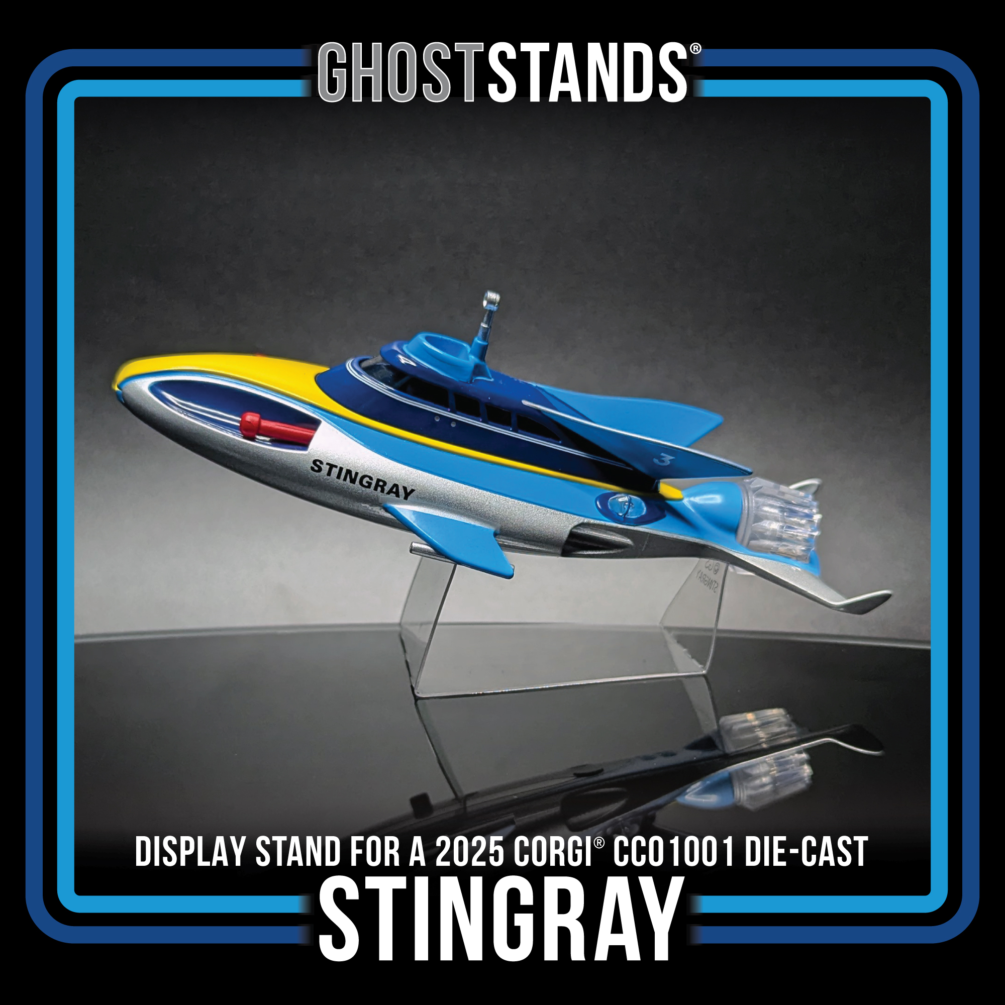 STINGRAY CORGI GHOST STAND